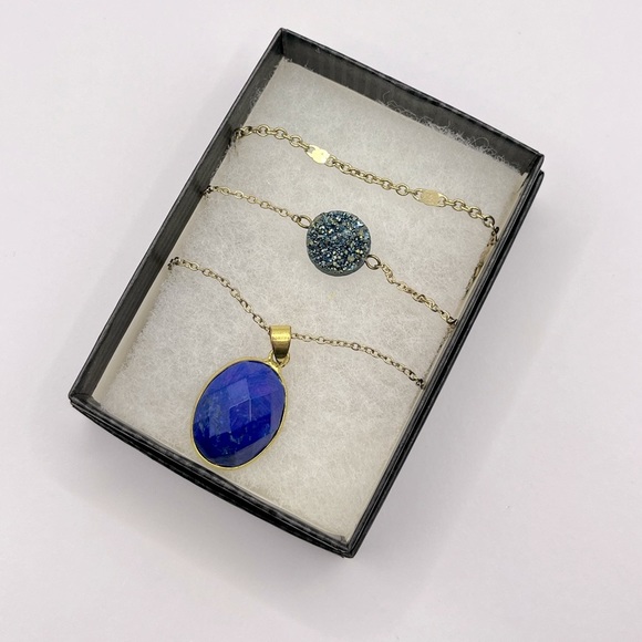 PANACEA Multi-Layered Pendant Necklace - Picture 1 of 11